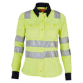 HIGH VISIBILITY SHIRT WITH REFLECTIVE LADY ULTRON YELLOW