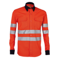 INDUSTRIAL SHIRT WITH ULTRON ORANGE REFLECTIVE HANDLER