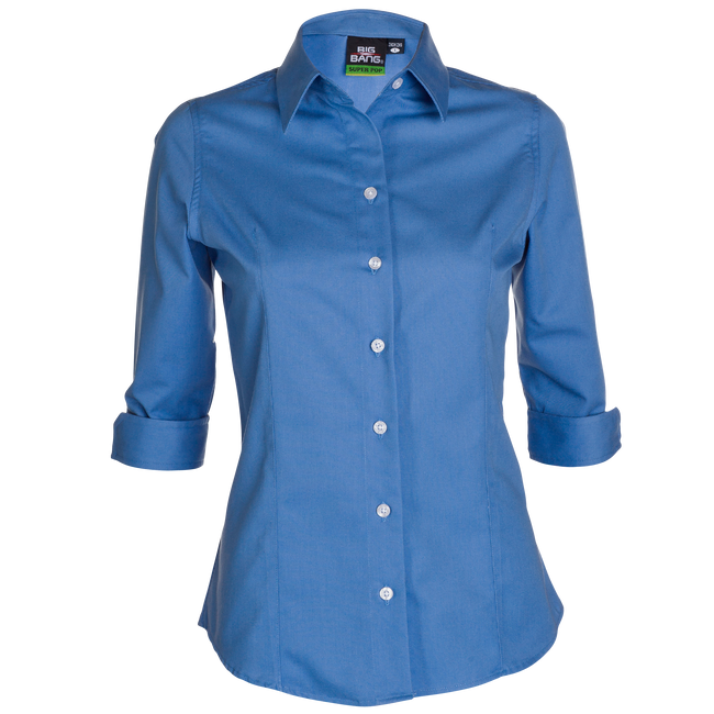 BLUSA EJECUTIVA SUPER POP BIGBANG DAMA MANGA LARGA