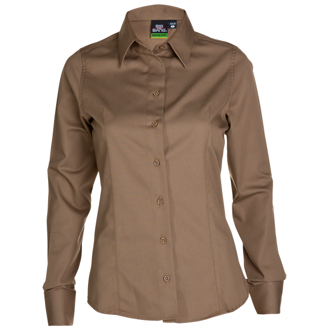 BLUSA EJECUTIVA SUPER POP BIGBANG DAMA MANGA LARGA