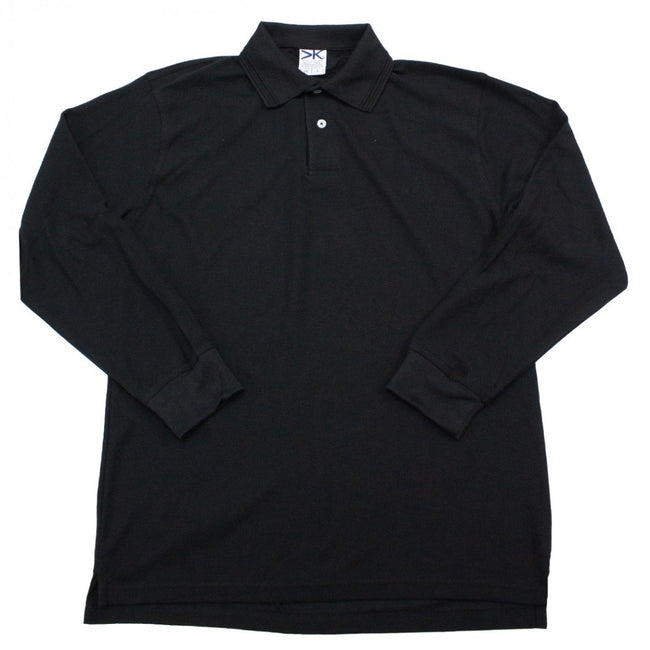 PLAYERA POLO CABALLERO WAFLE MANGA LARGA - HANDLER