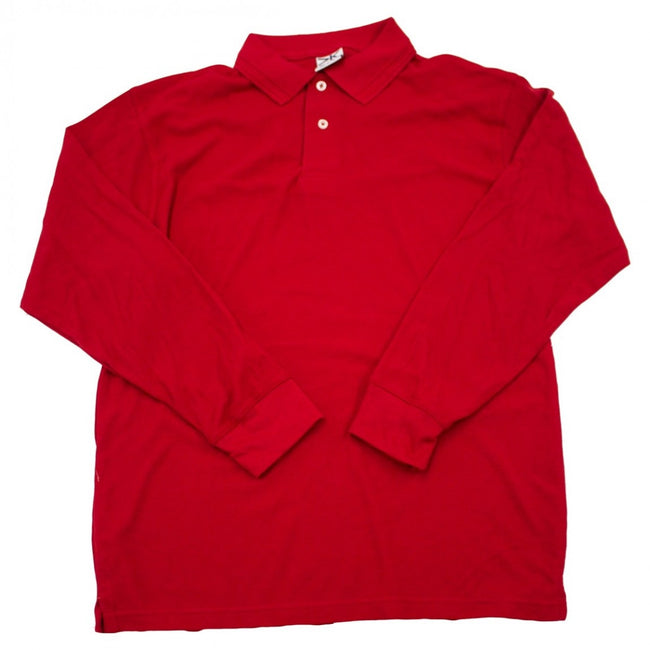 PLAYERA POLO CABALLERO WAFLE MANGA LARGA - HANDLER