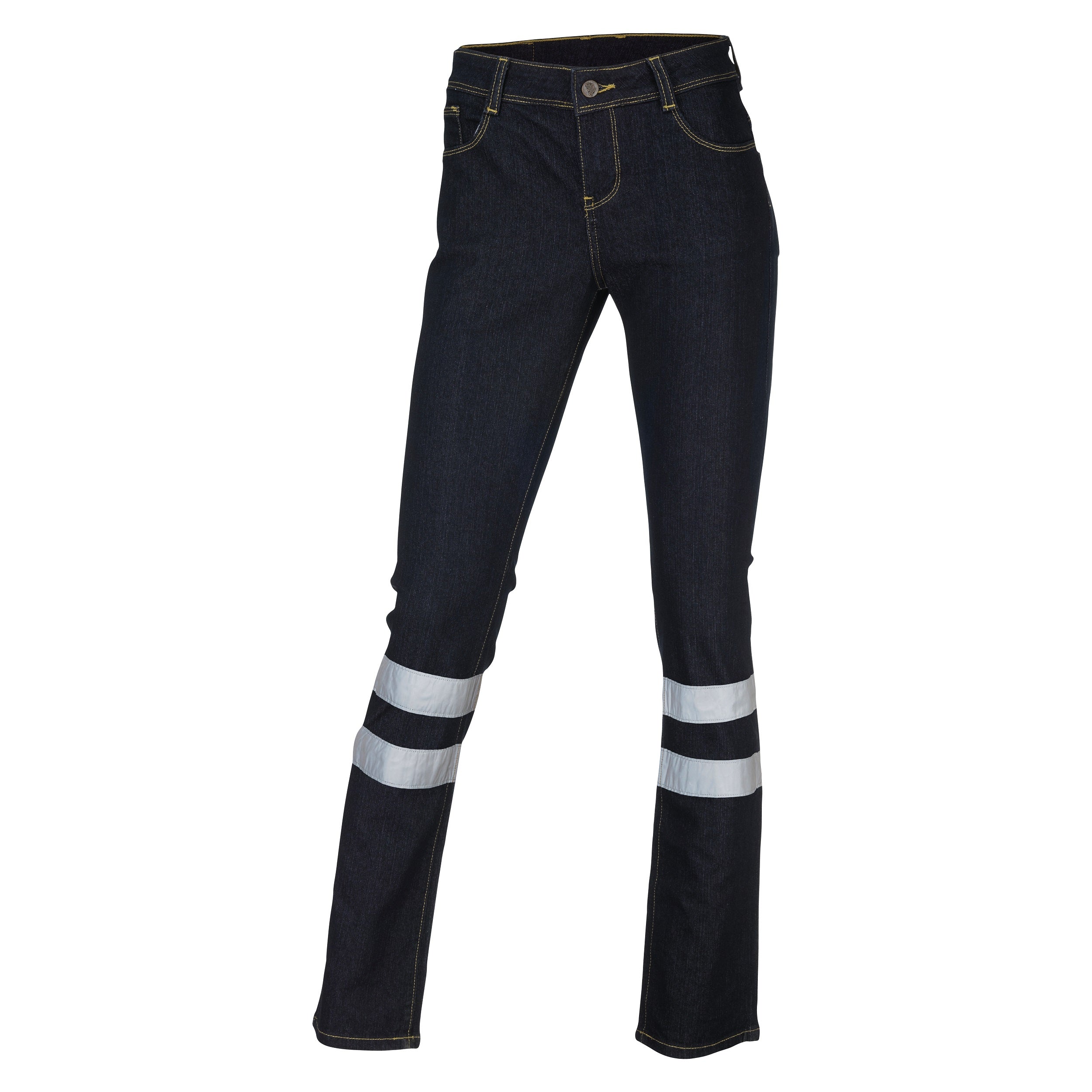 WOMEN'S DENIM PANTS WITH REFLECTIVE 14 OZ– Handler Group